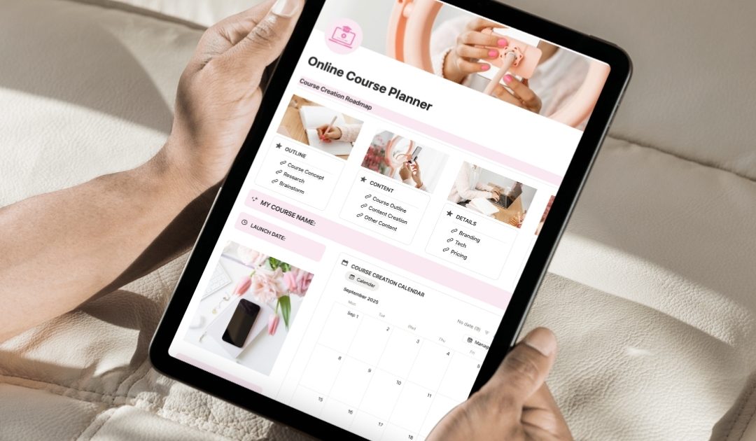 Online Course Planner – Launch Your Course the Easy Way!